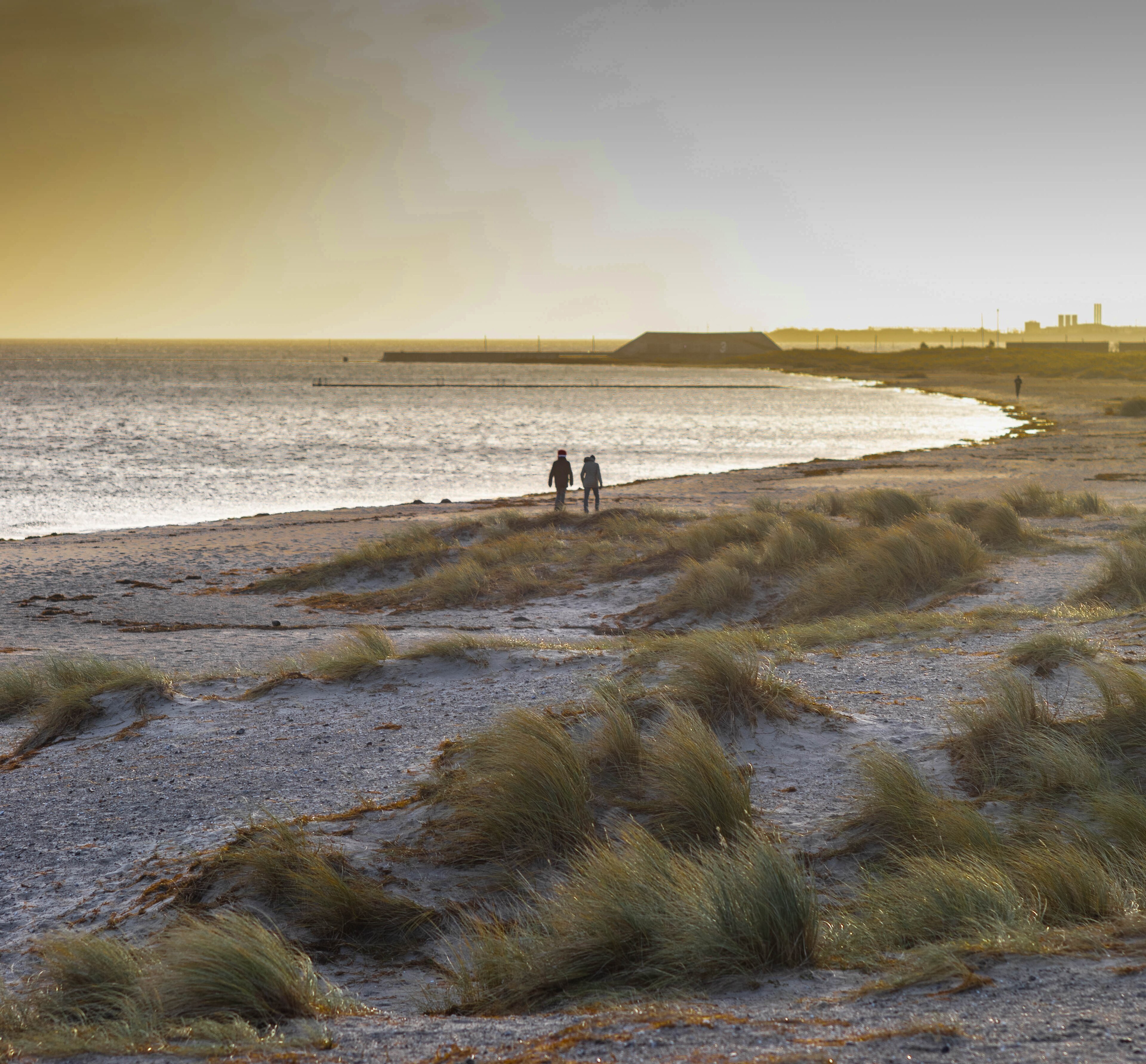 Amager Strandpark, the lagoon beach on the Copenhagen side of the Sound